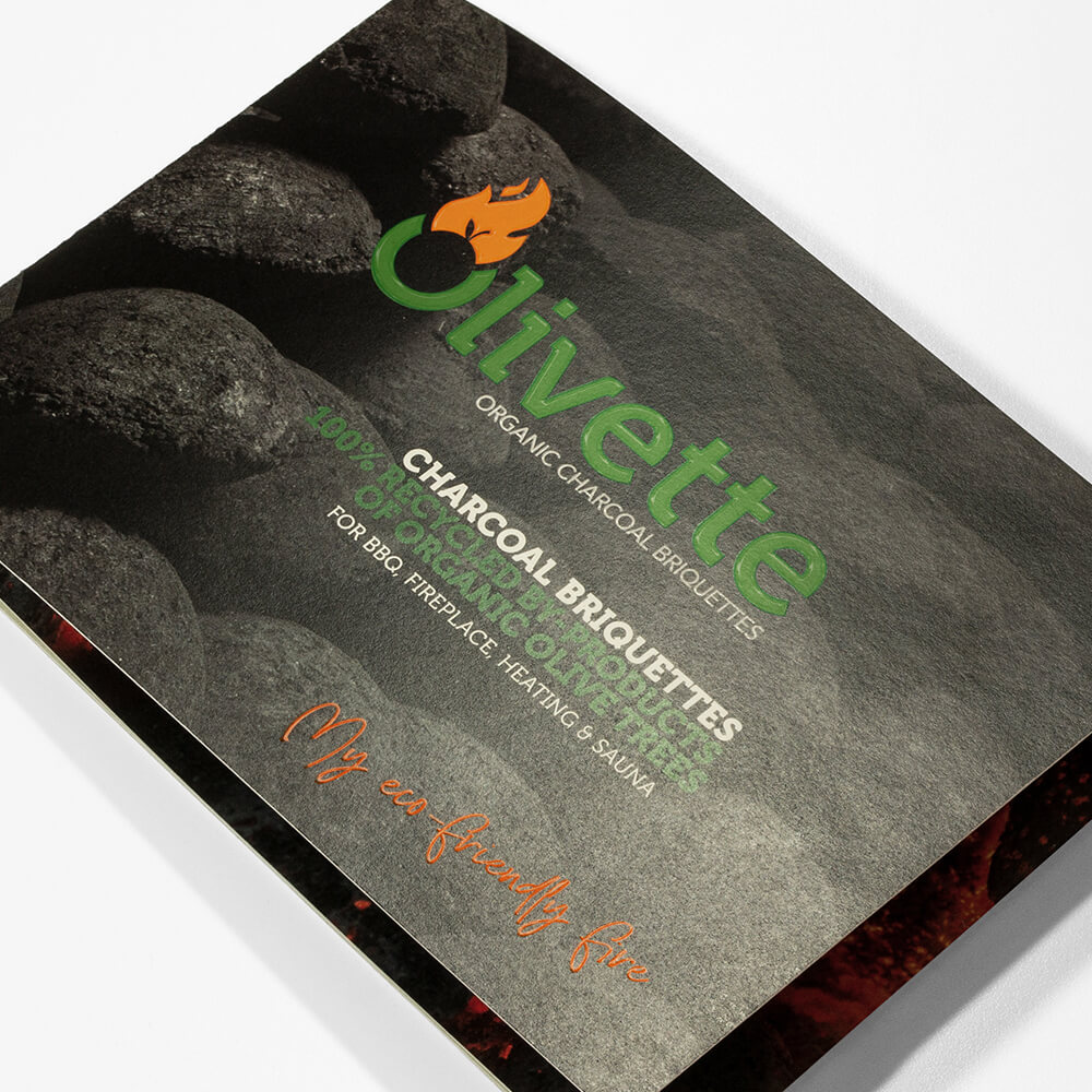 OLIVETTE Organic charcoal briquettes