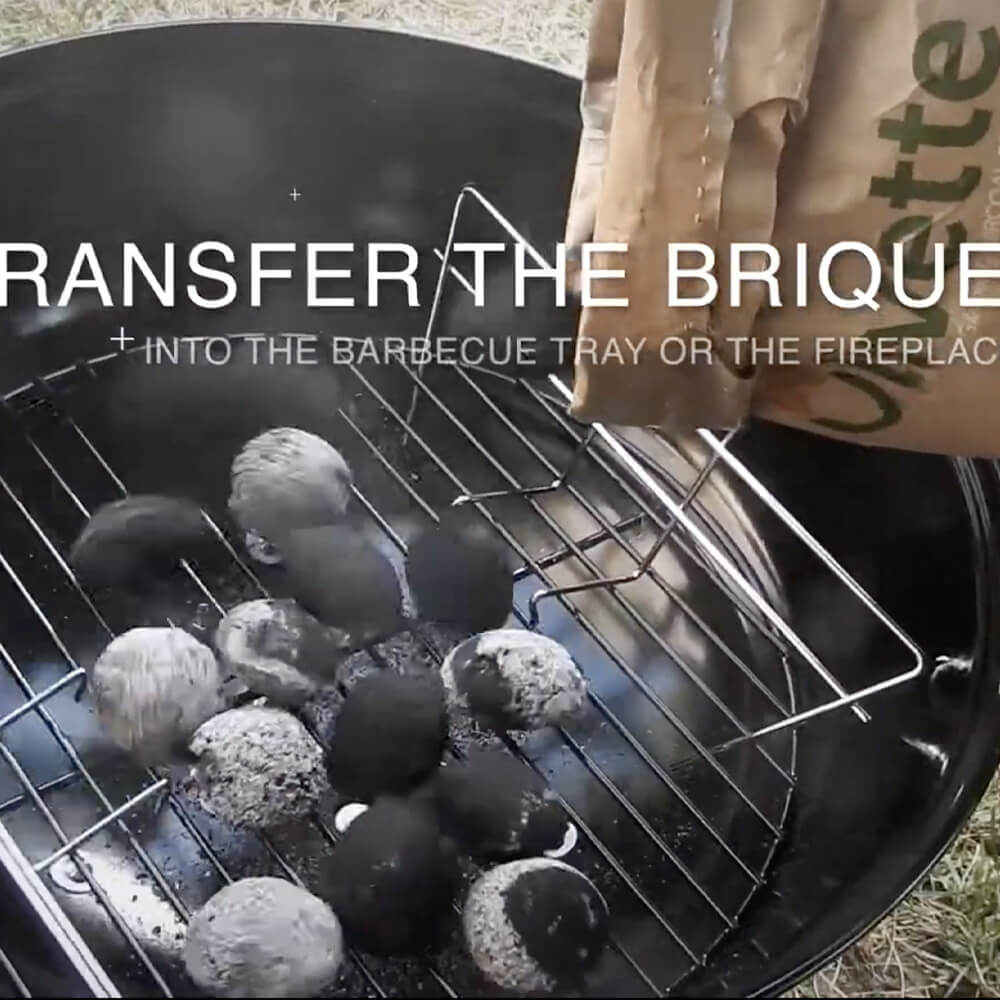 OLIVETTE Organic charcoal briquettes